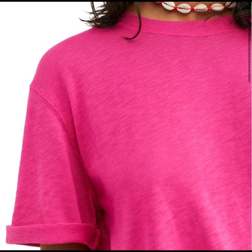 NWT Free People | Cassidy Pink Tee - Picture 4 of 11